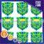 Customized shape hologram sticker maker 3D secure hologram sticker