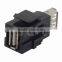 Keystone USB 2.0 Female To Female Connector With Black Color