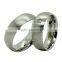 Stainless Steel Titanium Engagement Wedding Bands Promise Anniversary Rings for Couples Men and Women