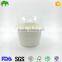 White Cup Frozen Dessert Containers