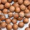 tibetan style brown sandalwood beads bulk/japa mala beads wholesale/sandalwood bead string