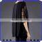 Oversized Tops Viscose blend Lace Insert Sleeve Latest Design Ladies Tops