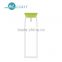 Wholesale foldable fruit water bottle infuser infuser with color silicon lid