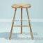 Quality OEM colorful saddle bar chair