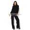 Pretty steps Guangzhou fashion black officer wear jacket blouse designs online