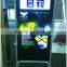 55inch double touch screens lcd screens for gas station