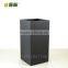 rectangular matt white uv resistant poly fiber urn