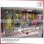 Popular retail wall hanging display cases