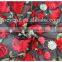 High class polyester elegant floral embroidery tulle lace fabric wholesale