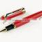 engraving pen,customized metal ball pen/red metal pen