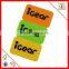 Manufacturer professional PVC full color printing for watch