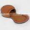  China supplier hand made Genuine Leather mini coin purse bag, earphone bag