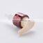 plastic lotion pumps with shiny silver aluminum shell collar
