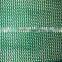 PE knitted 6 needles green building construction nets