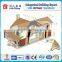 Economic luxury beautiful modern light steel prefab beach villa
