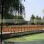 Modern wood plastic composite wpc picket fence railing