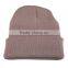 Free Simple Customized Plain Hat 100% Acylic Adult Knit CC Beanie Hat
