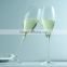 Shanghai linkand lead free crystal glass champagne mug,crystal glass cup