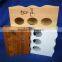 unique decorative pine wooden spice rack for wholesale