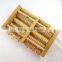 5 rows wooden care reflexology relax relief stress health therapy foot roller massager