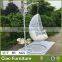 Rattan garden handing chair swing egg chair
