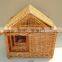 Exquisite and durable wicker pet cage , wicker cat carrier