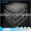 acrylic 3 tier shelf jewelry drawer display stand