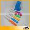 Colorful PP Handle Kitchen Knife Set