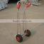 china aluminum two handle lightweight metal hand push cart