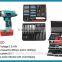 OK-Tools China Manufacturer 3 Drawers Combination Aluminum package toolsSet with Cordless drill