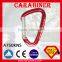 CE+UIAA Certificate Mountain Climbing Aluminum Carabiner With 24KN