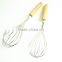 37056 new style stainless steel whisk with wooden handle