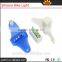 Super Bright 3 Led White Blue Lights Front Rear Silicone Bike Light Bicycle Tail Light