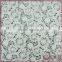 Off-white flower cotton embroidered fabric, mesh fabric lace for dress, blouse, tops