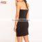 Black Halterneck Fluorescent Tassel Bodycon Dress