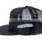 Stylish 5 Panel Black Neon Snapback Trucker Hats