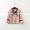 Fashion autumn pullover girls sweater with flare sleeve