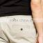 Custom Side Slant Pocket Men's Grey Blank Slim Fit 65% Cotton 35% Polyester Stretch Twill Concealed Fly Casual Shorts