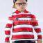 GZY long sleeve t shirt boy round-neck mixed model 2017 stock export china factory price South East Asia