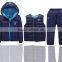 custom made new design casual children kids 3 pcs winter clothing sets(jacket+vest+pants)