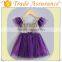 Hot Sale Design Party Dress Princess Sequins Toddler Tulle Lace Tutu Party Wear Western Dress From China