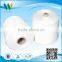 spun polyester yarn for sewing thread raw white 40S/2/3