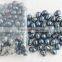 Wholesale 9-10mm Black Freshwater Pearl 2mm Beads