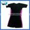 2.8mm thickness surfing suits woman short sleeves neoprene suit