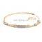 2015 New Design Women Metal Golden Diamond Decoration Skirt Waist Chain Woven Belt