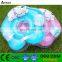 Audited factory PVC Inflatable baby bath neck ring baby swimming collar ring