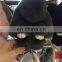 18 cm rabbit fur colors Genuine rabbit fur,Plush Material and Carabiner Keychain Type rex rabbit fur keychains