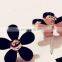 Authentic 100% 925 Sterling Silver Darling Daisies Stud Earrings For Women Luxury Fine Jewelry Fashion Gift