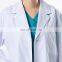 Unisex White Polyester Cotton Lab Coat