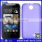 Large Stock New Arrived Smooth Flexible Gel TPU Back Case for HTC Desire 310